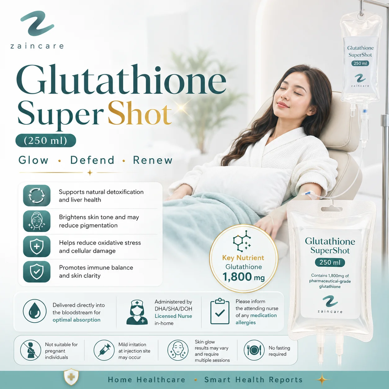 Glutathione SuperShot (250 ml)