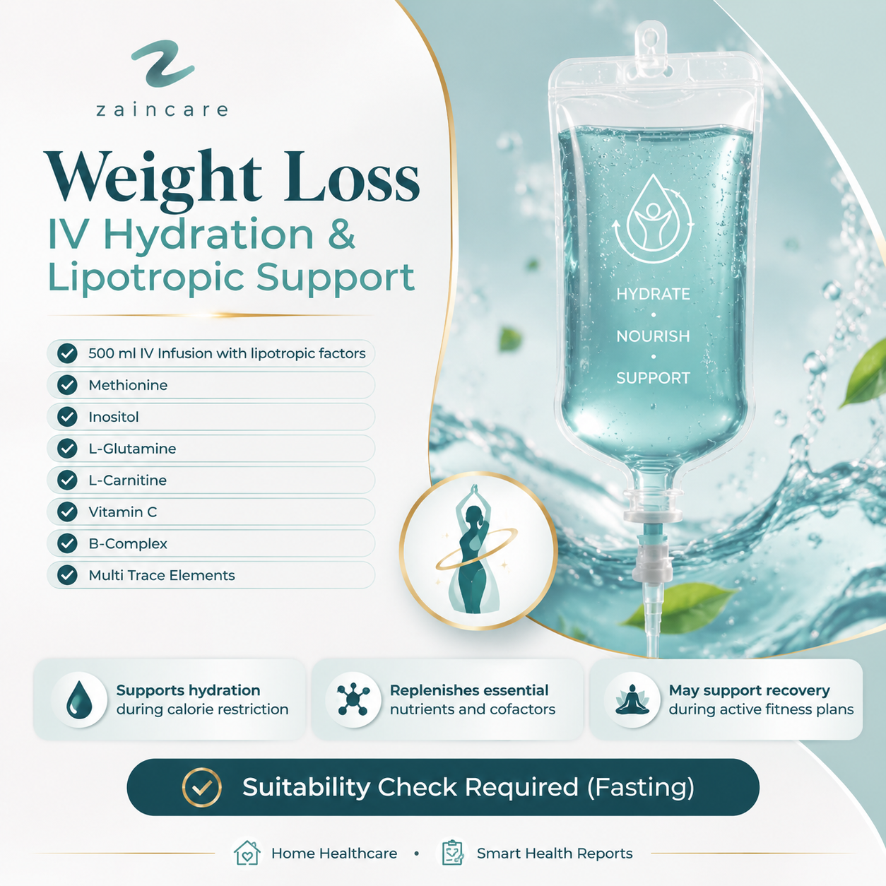 Weight Loss IV Hydration & Lipotropic Support
