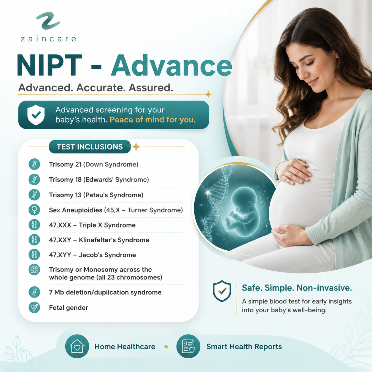 NIPT - Advance (All 23 chromosomes)