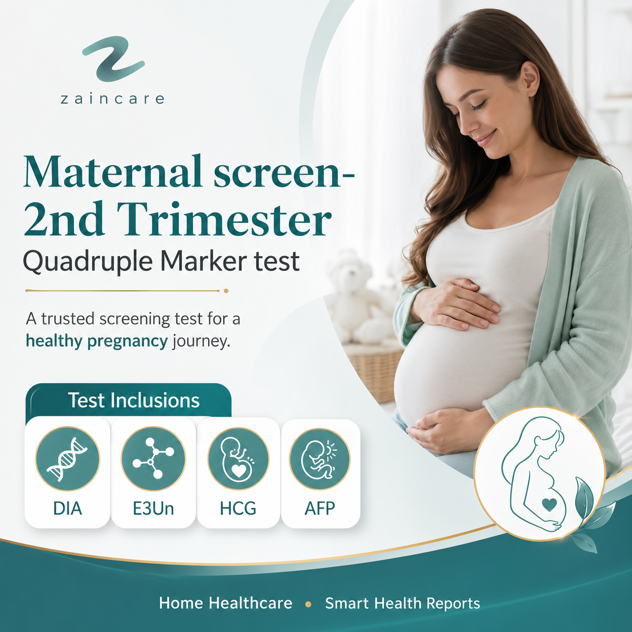 Maternal screen-2nd Trimester Quadruple Marker test