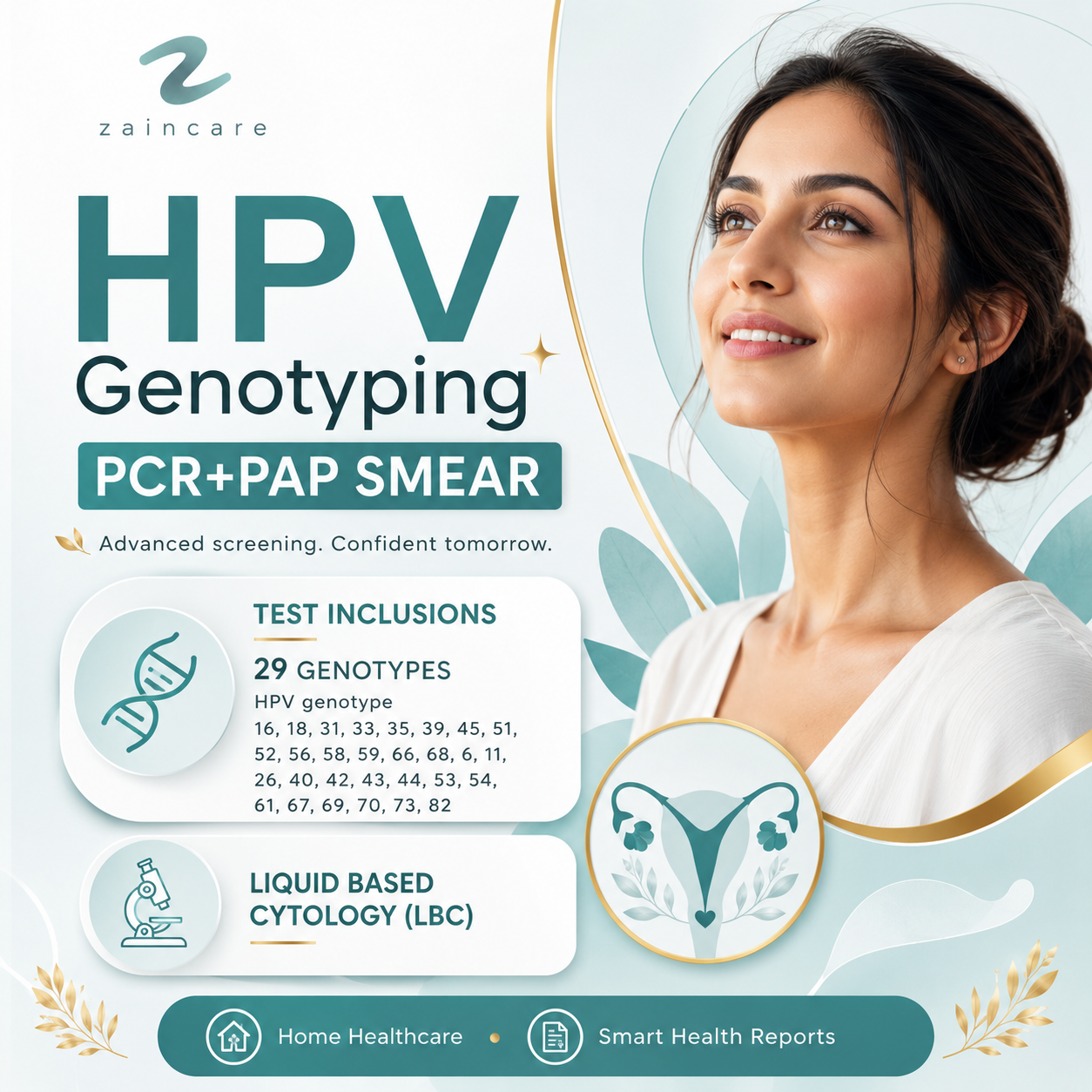HPV Genotyping PCR+PAP SMEAR